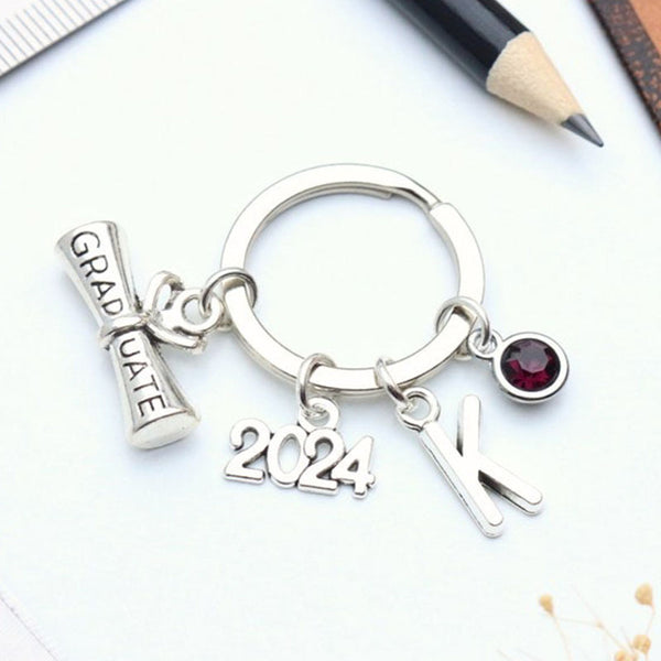 2024 Graduation Keyring - 2024 Personalised Gift Keepsake