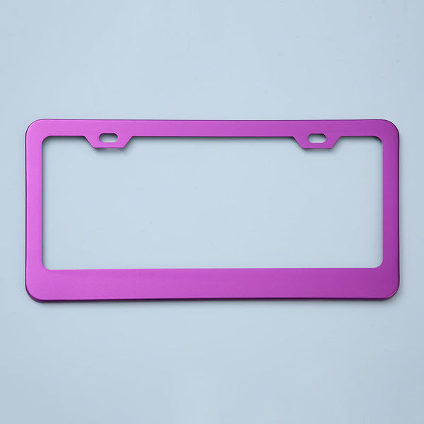 Custom License Plate Frame, Personalized Vehicle Decoration (Universal for any Vehicle)