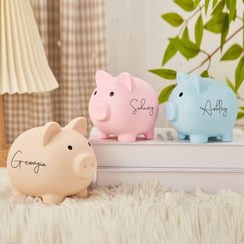 Personalized Piggy Bank with Name Kids Coin Bank