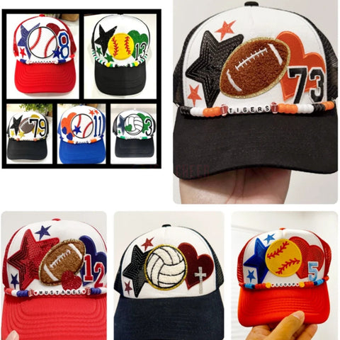 Custom Baseball Caps Softball Caps Football Caps Trucker Caps