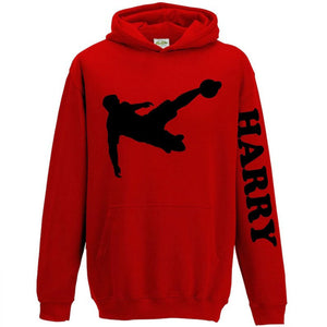 Personalised Football Hoodie for Boys and Girls, Football Gifts