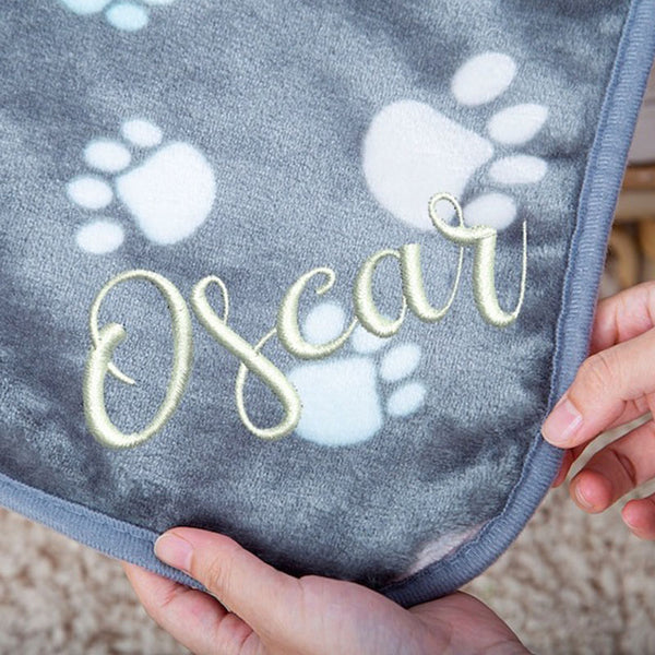 Custom Dog Blanket, Personalized Dog Blanket