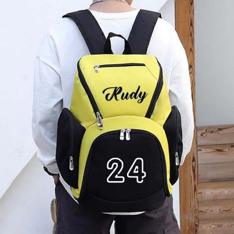 Basketball Backpack Gift, Personalized Name/Number Basketball Bag