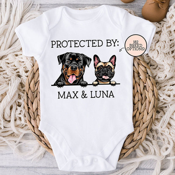 Baby Shower Gift,  Custom Pet Onesie,Custom Pet Baby Onesie