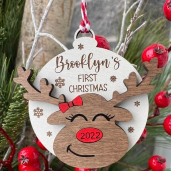 Baby’S First Christmas,Ornament,Christmas Tree