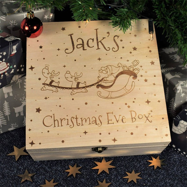 Bespoke Personalised Wooden Christmas Box