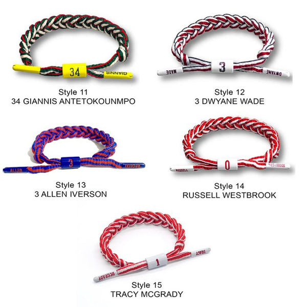 Basketball Enthusiasts Bracelet Star Braided Bracelet  Star Sports Wristband Basketball Bracelet