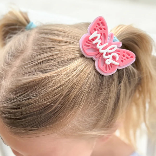 Personalised Butterfly Clip