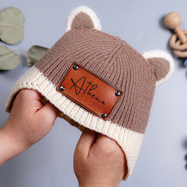 Personalised Newborn Beanies,Custom Baby Beanies,Baby Beanie With Nam