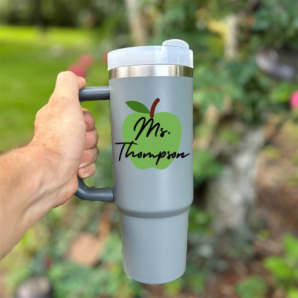 Teacher Travel Coffee Mug, Personalized Teacher Gift, Teacher Appreciation Gift