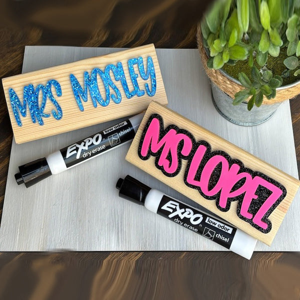 Personalised Whiteboard Eraser and Expo Markers,Thank You Gift