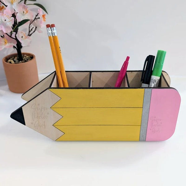 Teacher’s Gift Pencil Holder Desk Organizer