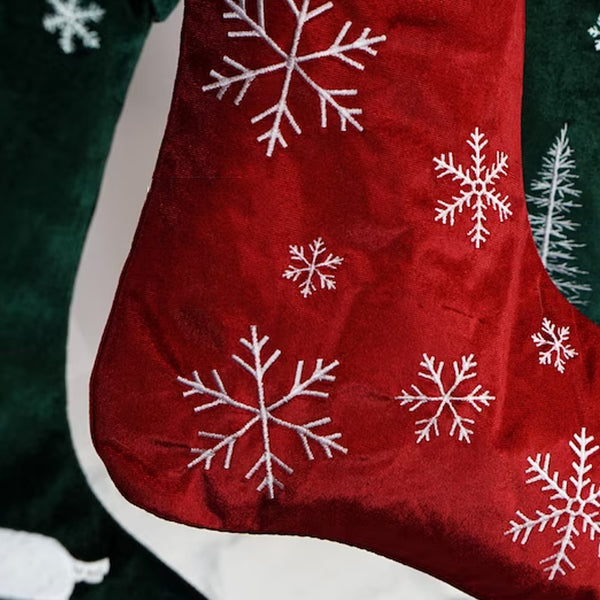 Velvet Personalized Christmas Stocking