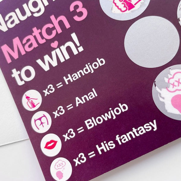 Scratch Card, Birthday Gift,  Couples Valentines Gift