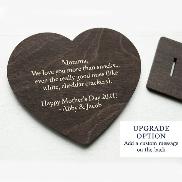 Personalized Heart Puzzle Piece Sign,Custom Family Wooden Heart Puzzle,Engraved Name Puzzle