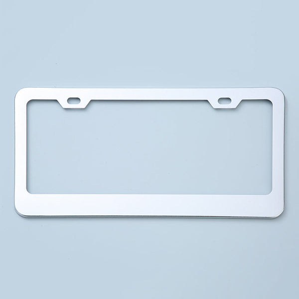 Custom License Plate Frame, Personalized Vehicle Decoration (Universal for any Vehicle)