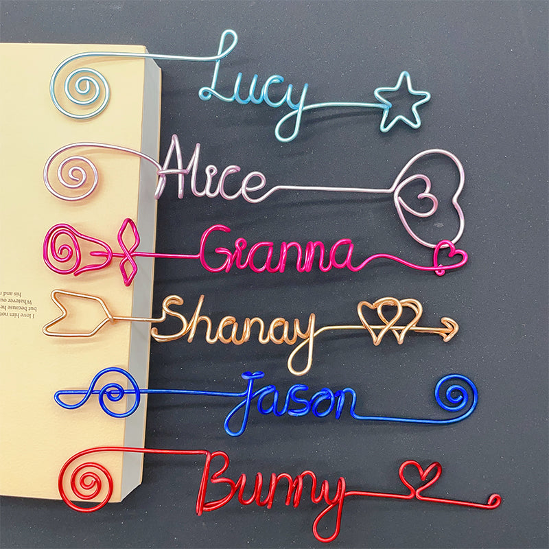 Handmade Custom Bookmark Cute bunnyTeacher