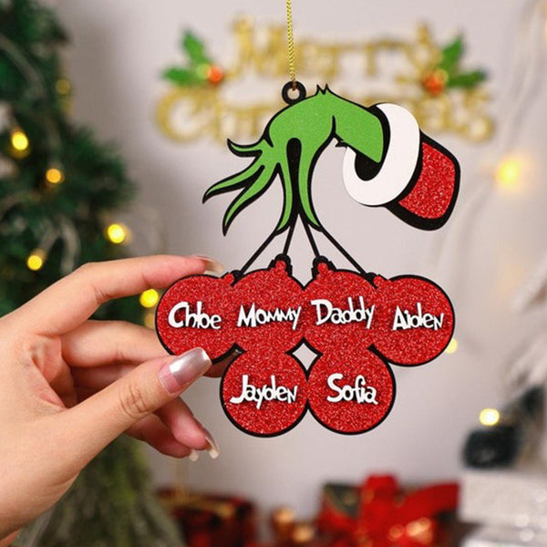 Personalized Christmas Ornaments, Custom Christmas Home Ornaments, Christmas Gifts