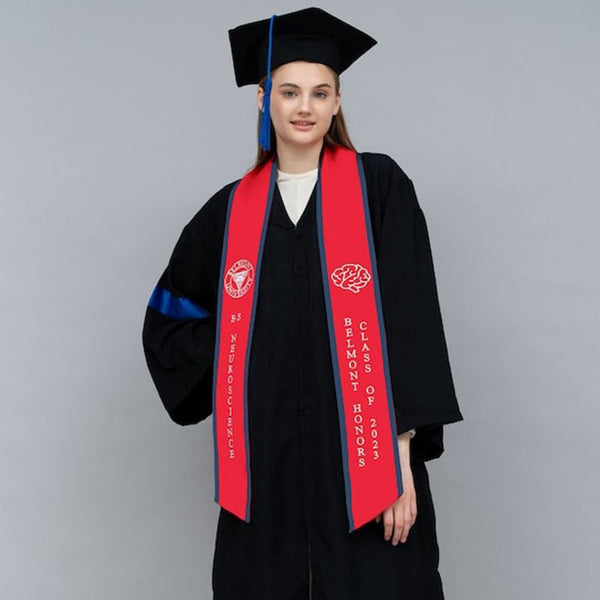 Custom Graduation Stole | Custom Personalized Stole | Custom Text Stole  Graduation Sash