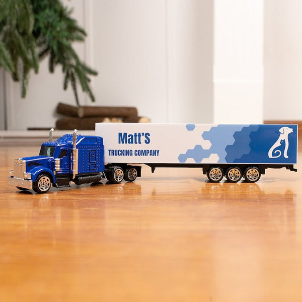 Kids Toy Truck, Toy With Name, Personalized Toy