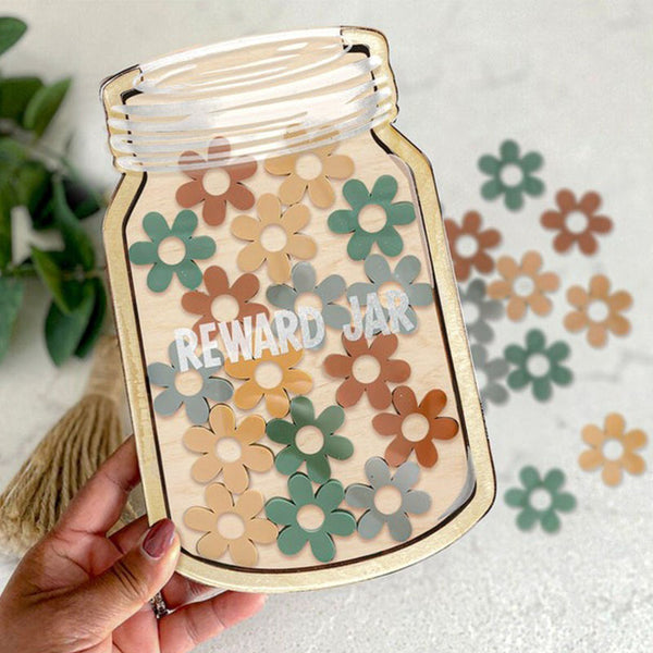 Personalized Reward Jar for Kids, School and Teacher Classroom Supplies