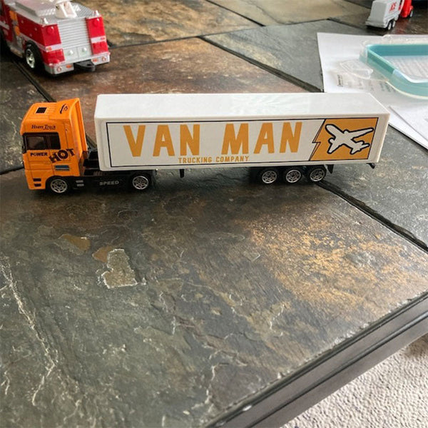 Personalized Kids Toy Truck  Custom Kids Name Toy Truck