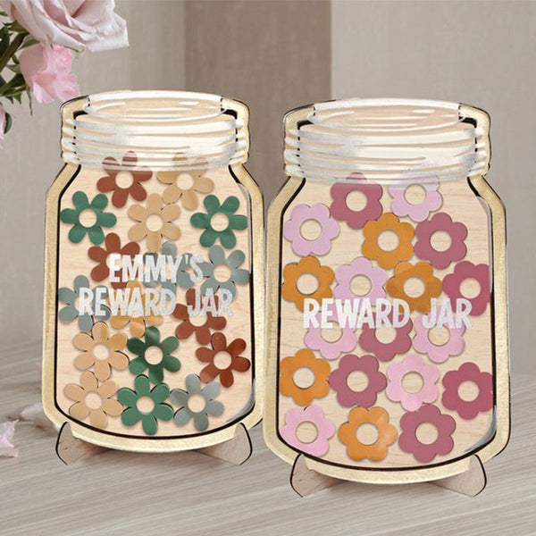 Personalized Reward Jar for Kids, School and Teacher Classroom Supplies