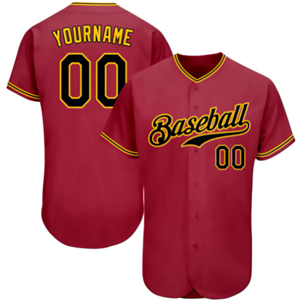 Personalized Name Custom Baseball Jersey For Baseball Fans