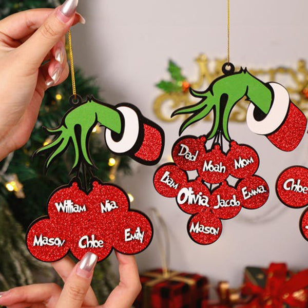 Personalized Christmas Ornaments, Custom Christmas Home Ornaments, Christmas Gifts