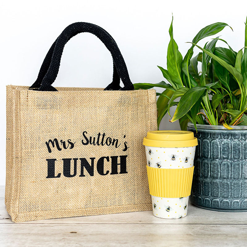 Personalised Teacher Lunch Bag, Teacher Gifts, Teaching Assistant Gift