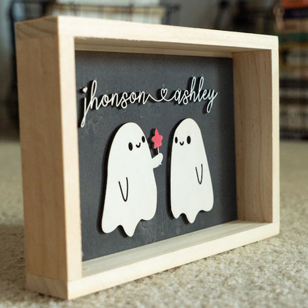 Forever My Boo | Couple Decoration|Custom Halloween Gift |Personalized Gifts | Custom Couple Gifts | Valentine's Gifts