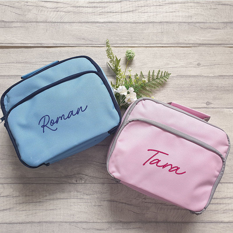 personalized kids lunch bag, custom lunch cooler bag