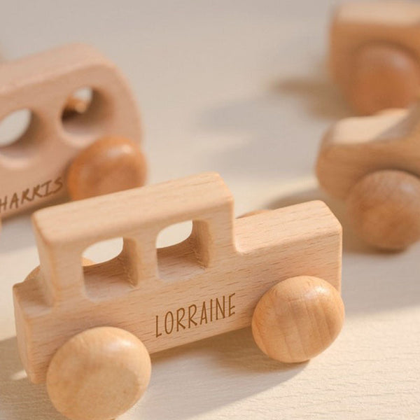 Personalized Wooden Car For Kids