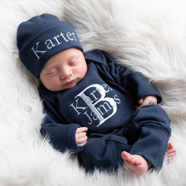 Newborn Boy Clothes Newborn Boy Coming Home Outfit Baby Boy Gift