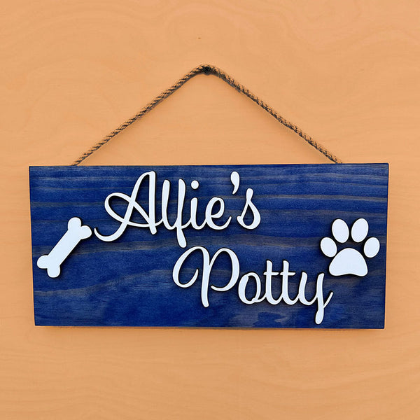 Dog Name Sign, 3D Dog Name Sign, Custom Dog Name Sign, Personalized Dog Name Sign, Dog Paw Sign, Dog Food Area Sign