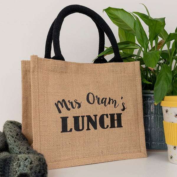 Personalised Teacher Lunch Bag, Teacher Gifts, Teaching Assistant Gift