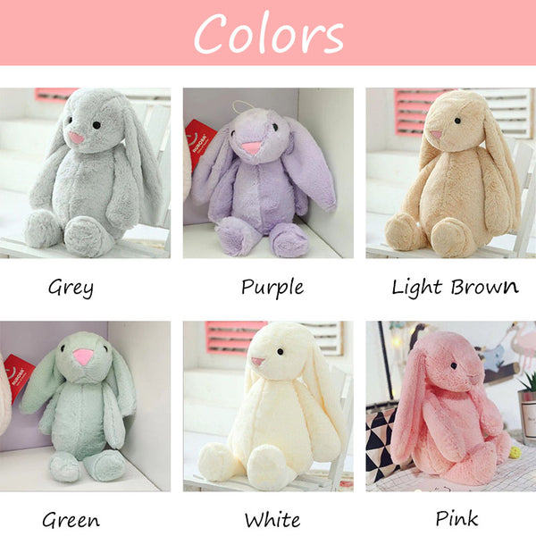 Personalised Embroidered Rabbit,Custom Plush Toy, Personalized Baby Gift, Soft Toy