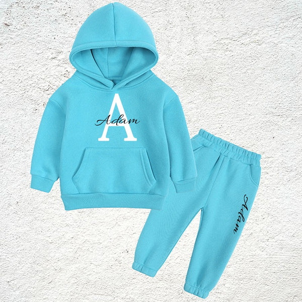 Personalized Kid Cozy Soft Extra Warm Tracksuit Set