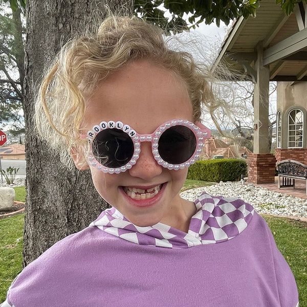 kids sunglasses, personalized kids gift, kids sunnies, kids jewelry, personalized name sunglasses