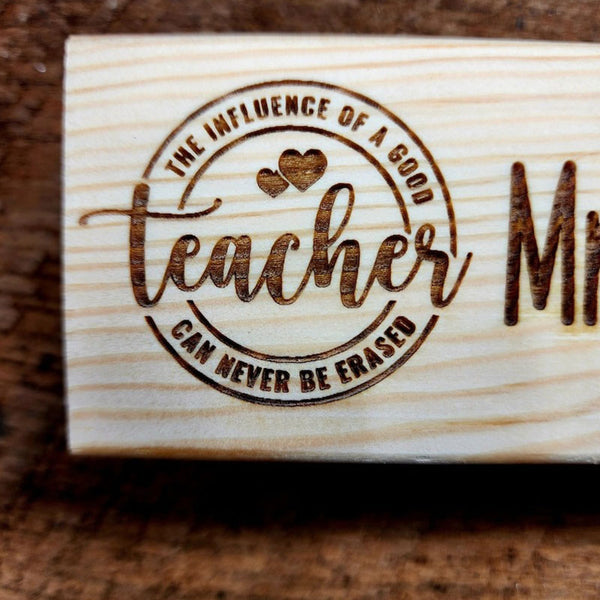 Teacher Gift Set: Personalized Whiteboard Eraser & Expo Marker - Thank You Gift