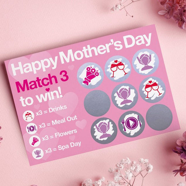 Mothers Day Gift, Gift for Mum,  Birthday Gift for Dad, Gift for Dad Scratch Card, Scratch Card for Mum