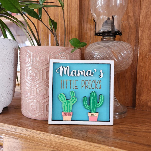 Fun Personalized Mother'S Gift, Mom'S Prickly Pear