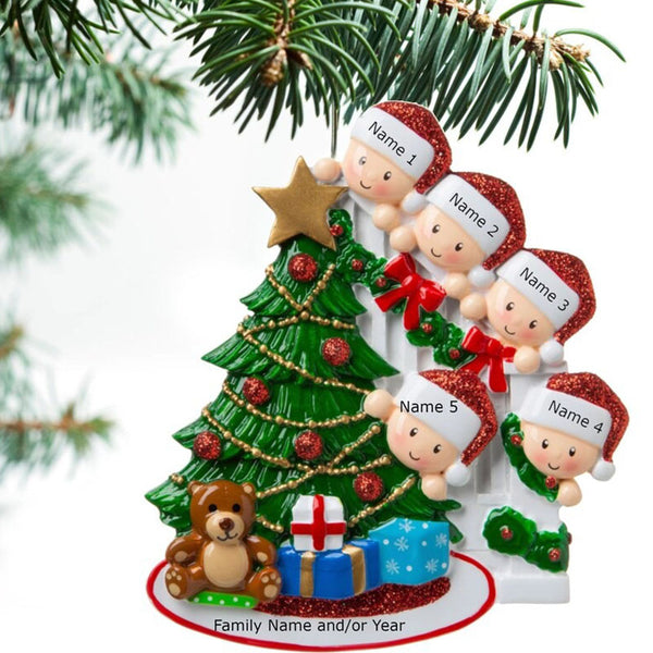 Creative Happy Family Mix Christmas Decoration Home Ornaments