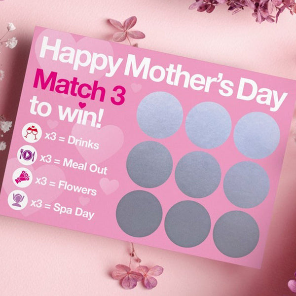 Mothers Day Gift, Gift for Mum,  Birthday Gift for Dad, Gift for Dad Scratch Card, Scratch Card for Mum