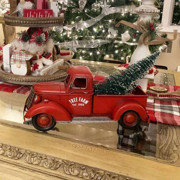 Farmhouse Christmas Truck Personalized Truck