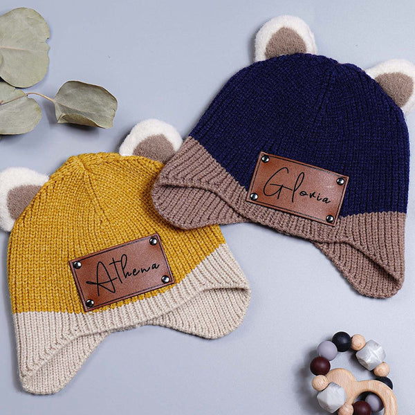 Personalised Newborn Beanies,Custom Baby Beanies,Baby Beanie With Nam