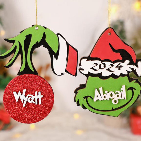 Personalized Christmas Ornaments, Custom Christmas Home Ornaments, Christmas Gifts