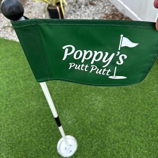 Custom Putting Mini Golf Flag Golf Gift Gift for him