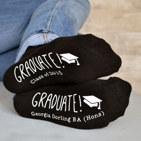 Personalised Graduation Socks