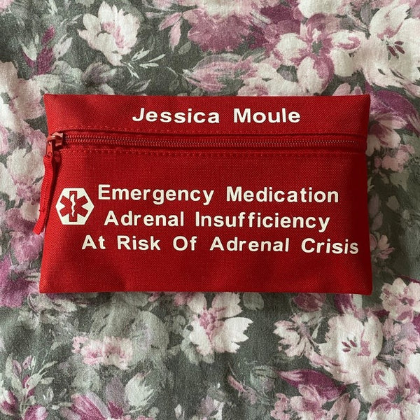 Emergency Medication Bag,Medical Alert, Medication Carrier, SOS Emergency Pack